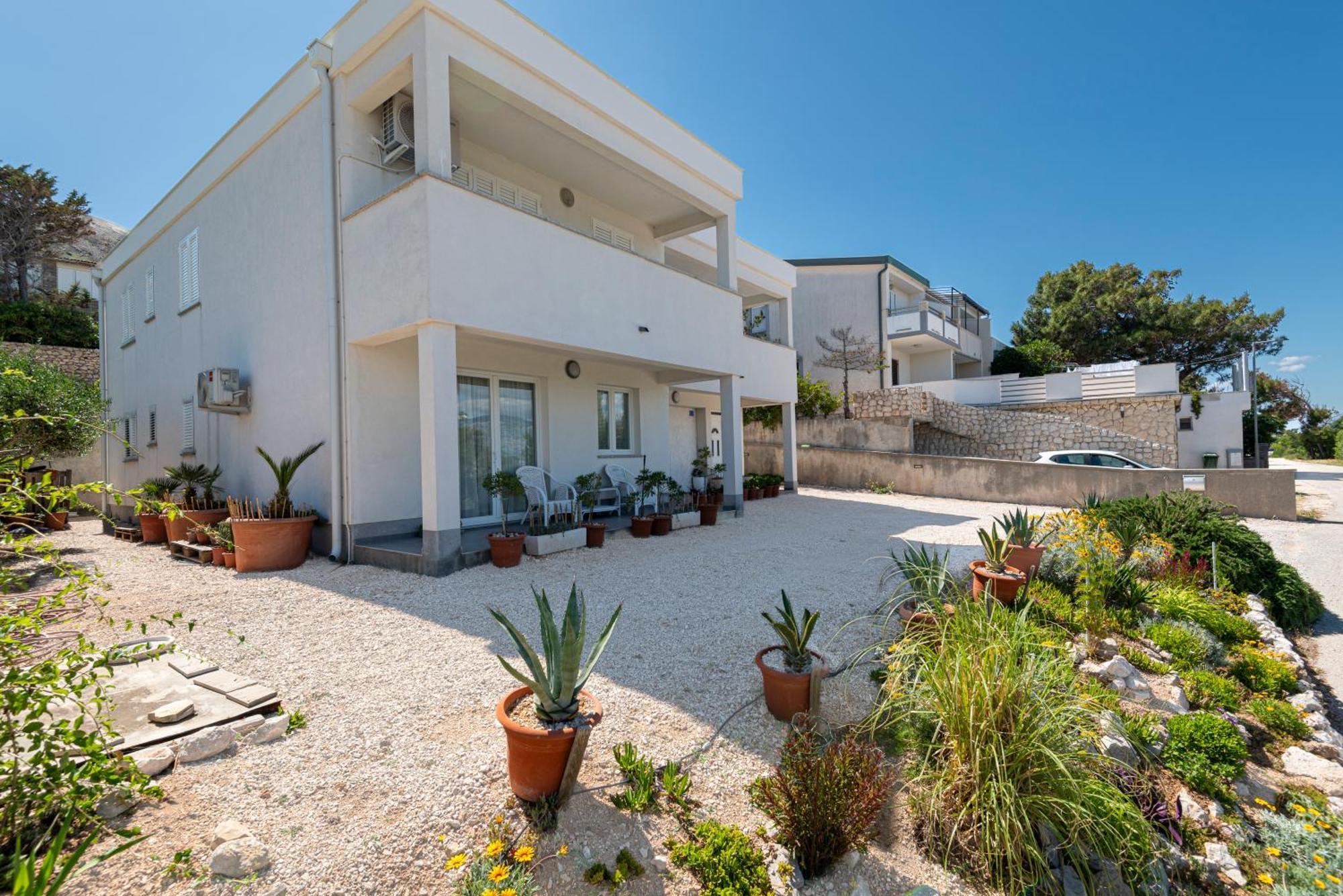 Apartments Veronika Pag Town Exterior foto